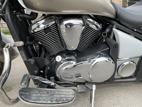 2008 Kawasaki VN900 Vulcan, белый, 499000 рублей, вид 3