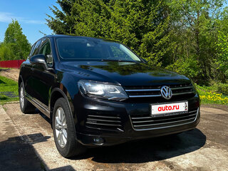 2011 Volkswagen Touareg II, чёрный, 2000000 рублей, вид 1