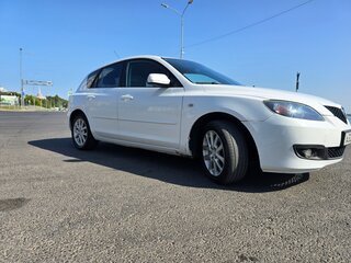 2008 Mazda 3 I (BK) Рестайлинг, белый, 650000 рублей, вид 2