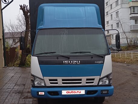 2007 Isuzu Elf (N-series), синий, 1520000 рублей, вид 1