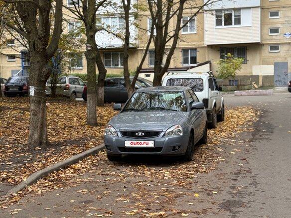 2015 Lada (ВАЗ) Priora I Рестайлинг, серый, 1000000 рублей - вид 2