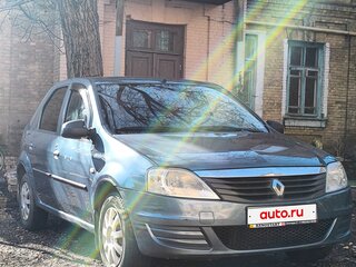 2010 Renault Logan I Рестайлинг, синий, 400000 рублей, вид 2