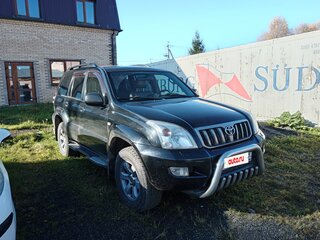 2008 Toyota Land Cruiser Prado 4-speed 120 Series Рестайлинг, чёрный, 1600000 рублей, вид 3