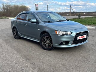 2011 Mitsubishi Lancer X Рестайлинг, серебристый, 1000000 рублей, вид 3