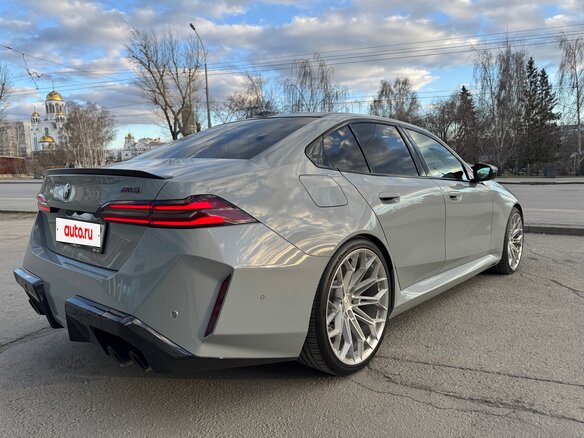 2024 BMW M5 VII (G90), серый, 17900000 рублей - вид 6