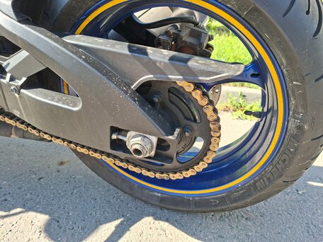 2008 Suzuki GSX-R 750, синий, 750000 рублей, вид 3