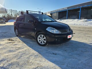 2008 Nissan Tiida I, чёрный, 450000 рублей, вид 2
