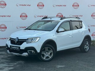 2020 Renault Sandero Stepway II Рестайлинг, белый, 1239000 рублей, вид 1