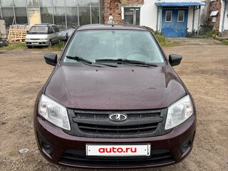 2015 Lada (ВАЗ) Granta I, пурпурный, 365000 рублей, вид 3