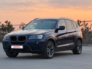 2013 BMW X3 20d xDrive II (F25), синий, 1600000 рублей, вид 1