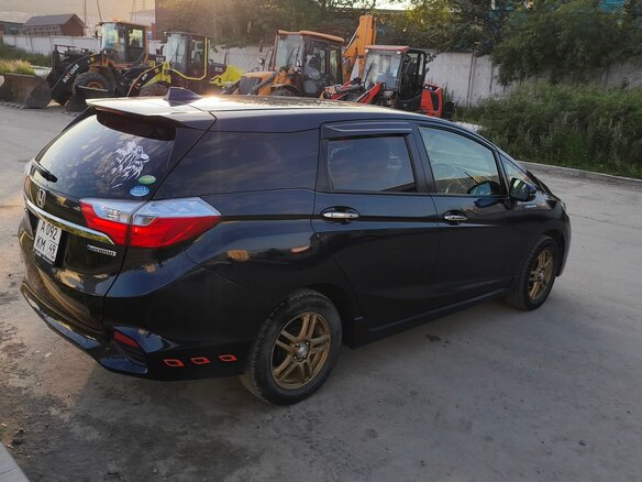 2017 Honda Shuttle II, синий, 1200000 рублей - вид 5