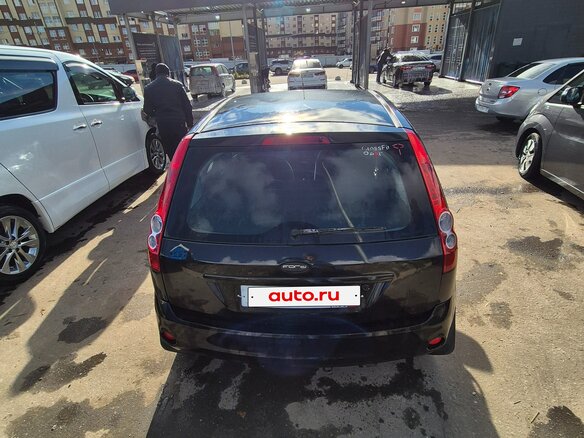 2007 Ford Fiesta Mk5, чёрный, 410000 рублей - вид 2
