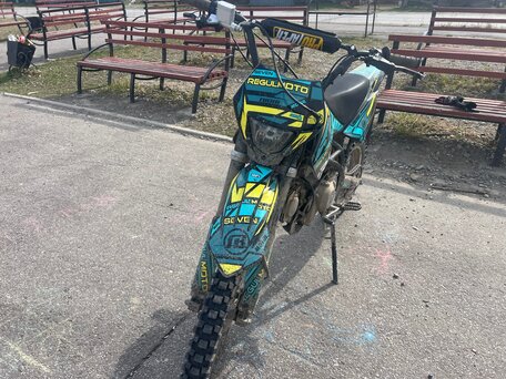 2024 Regulmoto Seven 125E, чёрный, 70000 рублей, вид 5