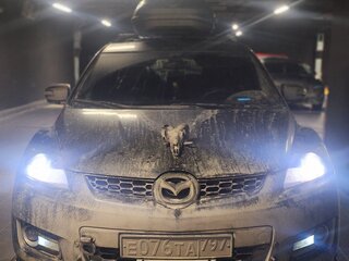 2007 Mazda CX-7 I, чёрный, 1350000 рублей, вид 3