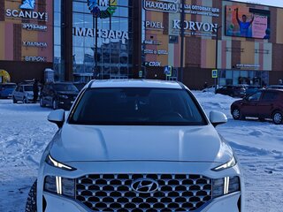 2021 Hyundai Santa Fe IV Рестайлинг, белый, 3800000 рублей, вид 2
