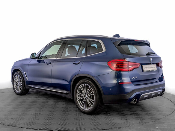 2020 BMW X3 20i xDrive III (G01), синий, 3850000 рублей - вид 6