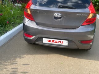 2012 Hyundai Solaris I, чёрный, 510000 рублей, вид 4