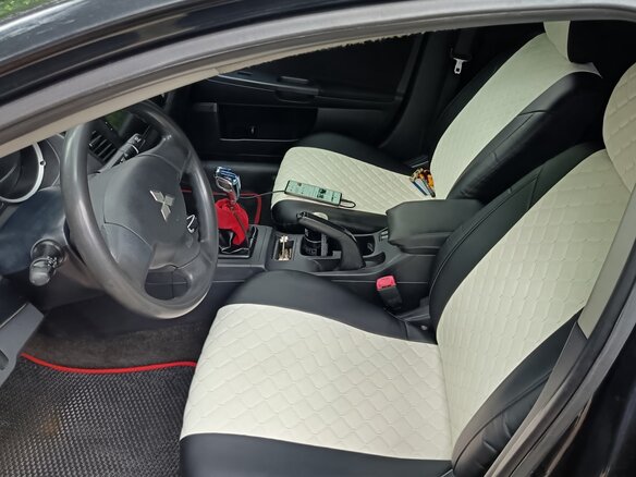 2007 Mitsubishi Lancer X, чёрный, 1000000 рублей - вид 6