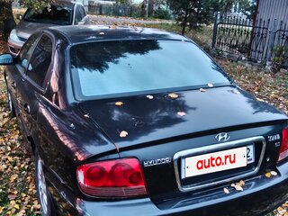 2006 Hyundai Sonata ТагАЗ IV (EF) Рестайлинг, чёрный, 240000 рублей, вид 3
