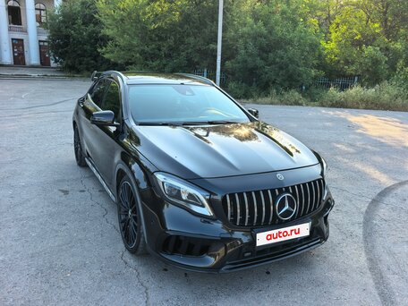 2018 Mercedes-Benz GLA AMG 45 AMG I (X156) Рестайлинг, чёрный, 3800000 рублей, вид 2