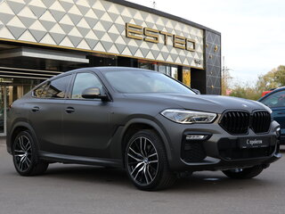 2021 BMW X6 40i III (G06), серый, 6452000 рублей, вид 3