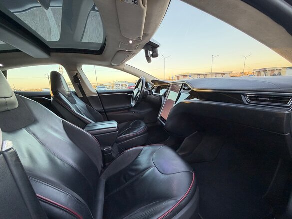 2012 Tesla Model S P85 I, серый - вид 23