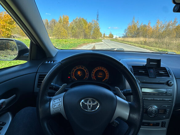 2008 Toyota Corolla AMT X (E140, E150), серебристый - вид 14
