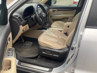 2012 Hyundai Santa Fe II Рестайлинг, серебристый, 1340000 рублей, вид 4