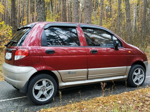 2007 Daewoo Matiz Best I Рестайлинг, пурпурный, 330000 рублей - вид 1