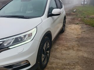2017 Honda CR-V IV Рестайлинг, белый, 2750000 рублей, вид 4