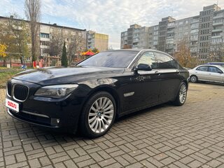 2008 BMW 7 серии 740i V (F01/F02/F04), чёрный, 1599999 рублей, вид 1