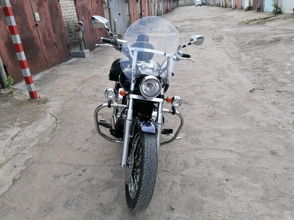 2008 Yamaha XVS1100, синий, 565000 рублей - вид 22