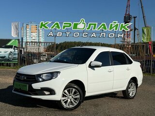 2022 Lada (ВАЗ) Granta I Рестайлинг, белый, 585000 рублей, вид 2