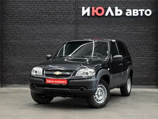 2018 Chevrolet Niva I Рестайлинг, чёрный, 770000 рублей, вид 1