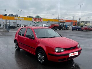 1999 Volkswagen Golf IV, красный, 225000 рублей, вид 2
