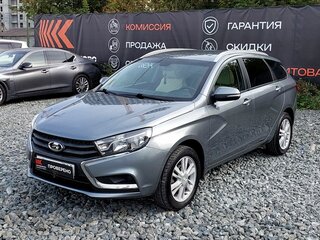 2018 Lada (ВАЗ) Vesta SW I, серебристый, 929000 рублей, вид 1