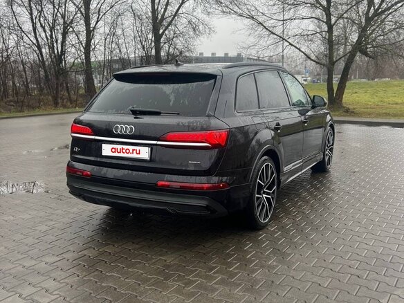 2020 Audi Q7 55 TFSI II (4M) Рестайлинг, чёрный, 5000000 рублей - вид 3