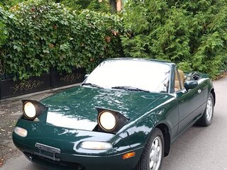 1991 Mazda MX-5 I (NA), зелёный, 2100000 рублей, вид 3