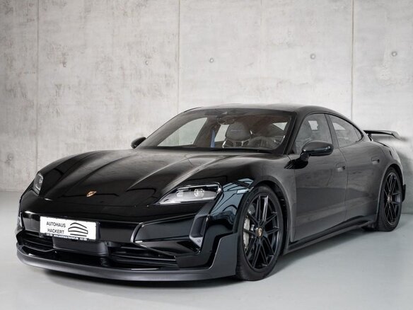 2026 Porsche Taycan Turbo GT I Рестайлинг, чёрный - вид 31