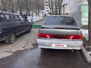 2006 Lada (ВАЗ) 2115, серебристый, 100000 рублей, вид 4