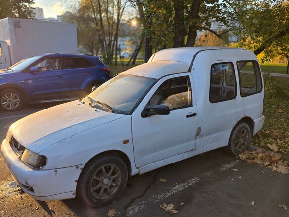 1997 Volkswagen Caddy II, белый - вид 1