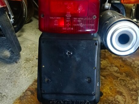 1990 Cagiva Elefant 350, красный, 130000 рублей, вид 5