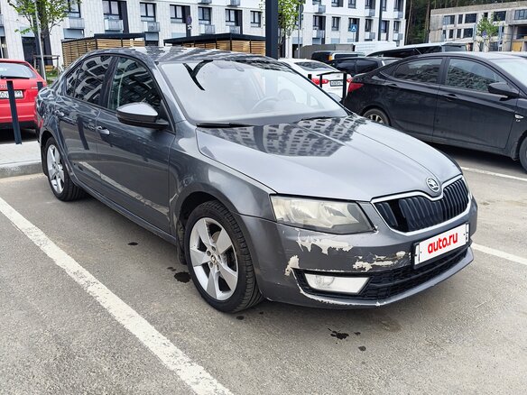 2013 Skoda Octavia III (A7), серый, 700000 рублей - вид 1