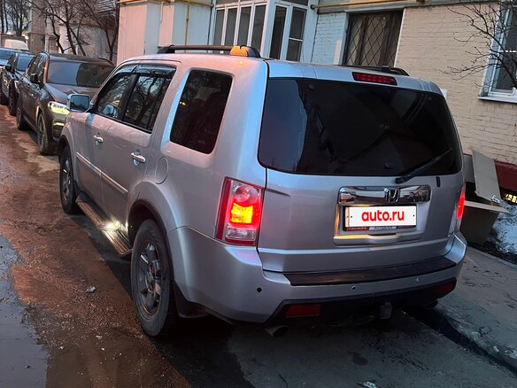 2008 Honda Pilot II, серебристый, 1020000 рублей - вид 8