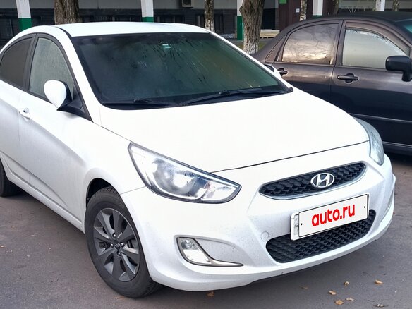 2019 Hyundai Accent IV, белый, 1200000 рублей - вид 6