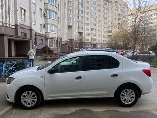 2014 Renault Logan II, белый, 425000 рублей, вид 3