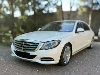 2015 Mercedes-Benz Maybach S-Класс 500 I (X222), белый, 9600000 рублей, вид 1