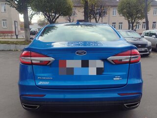 2020 Ford Fusion (North America) II Рестайлинг, синий, 1900000 рублей, вид 3