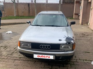 1988 Audi 80 IV (B3), серебристый, 80000 рублей, вид 2