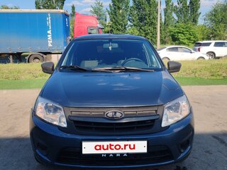 2014 Lada (ВАЗ) Granta I, синий, 400000 рублей, вид 1
